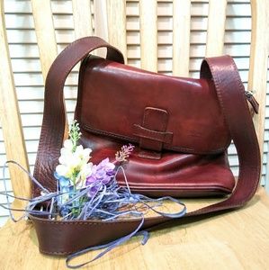 I Medici Firenze Italian Leather Crossbody Bag
